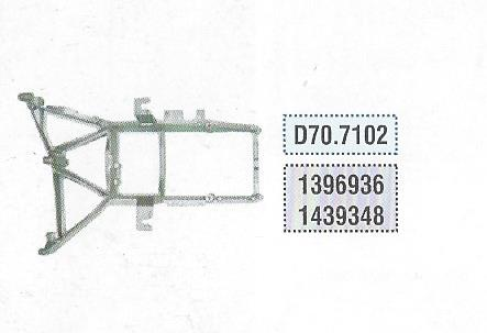 FAR TUTUCU BRAKET DAF XF  95 V-2 105 SAG 1396937-1439349 KAHVECI